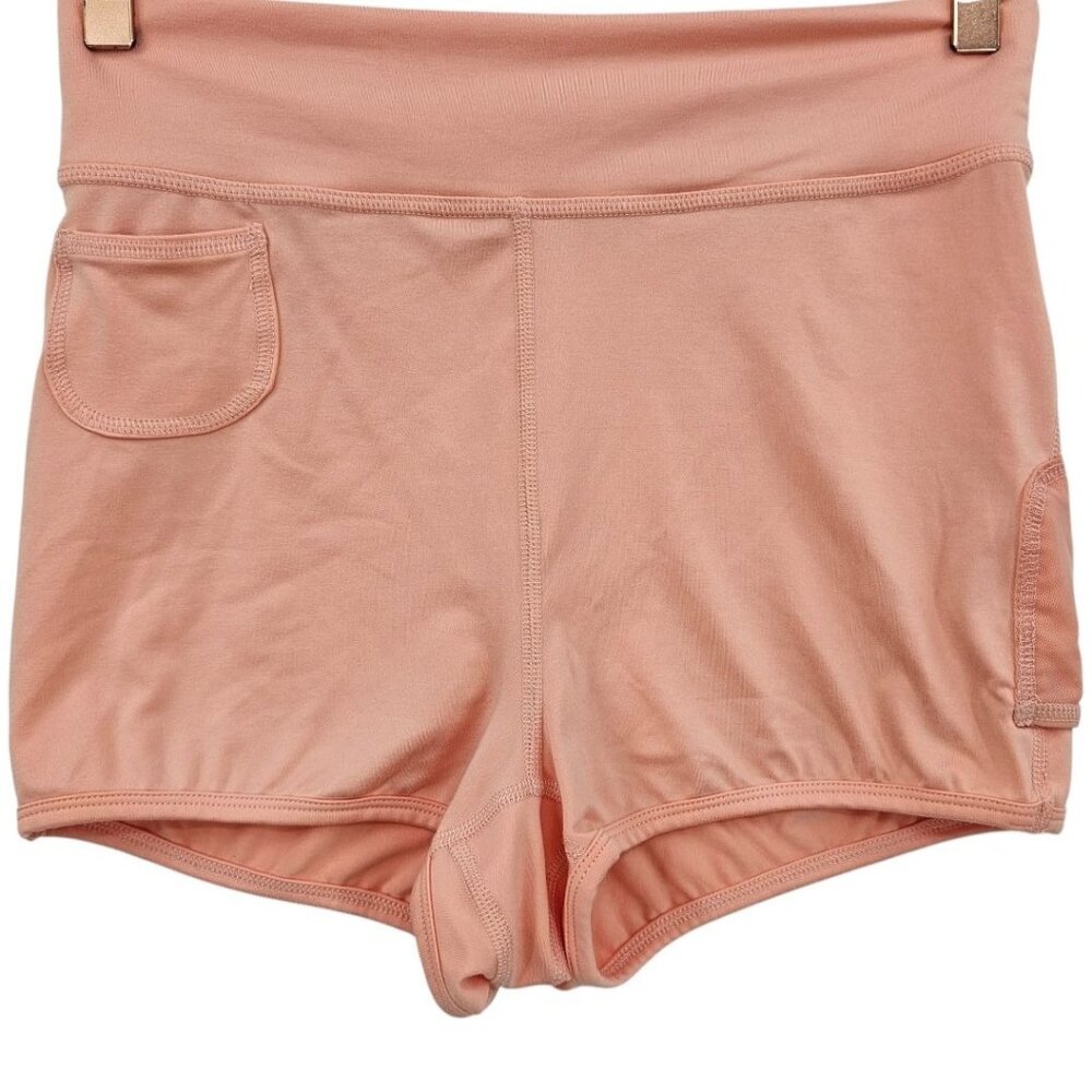 Free People Movement Womens‎ M Peach Tennis Shorts